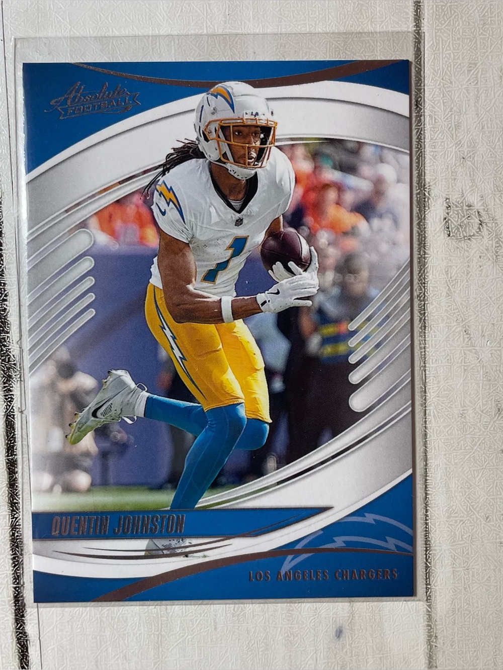 Panini 2025 Absolute Quentin Johnston #32 Los Angeles Chargers Football